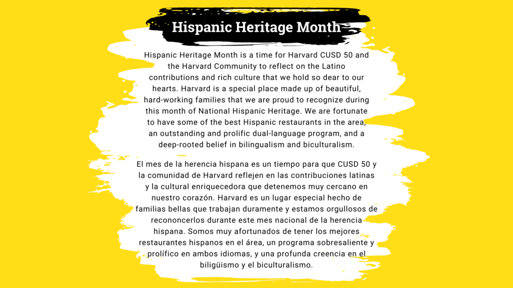 Hispanic Heritage Month
