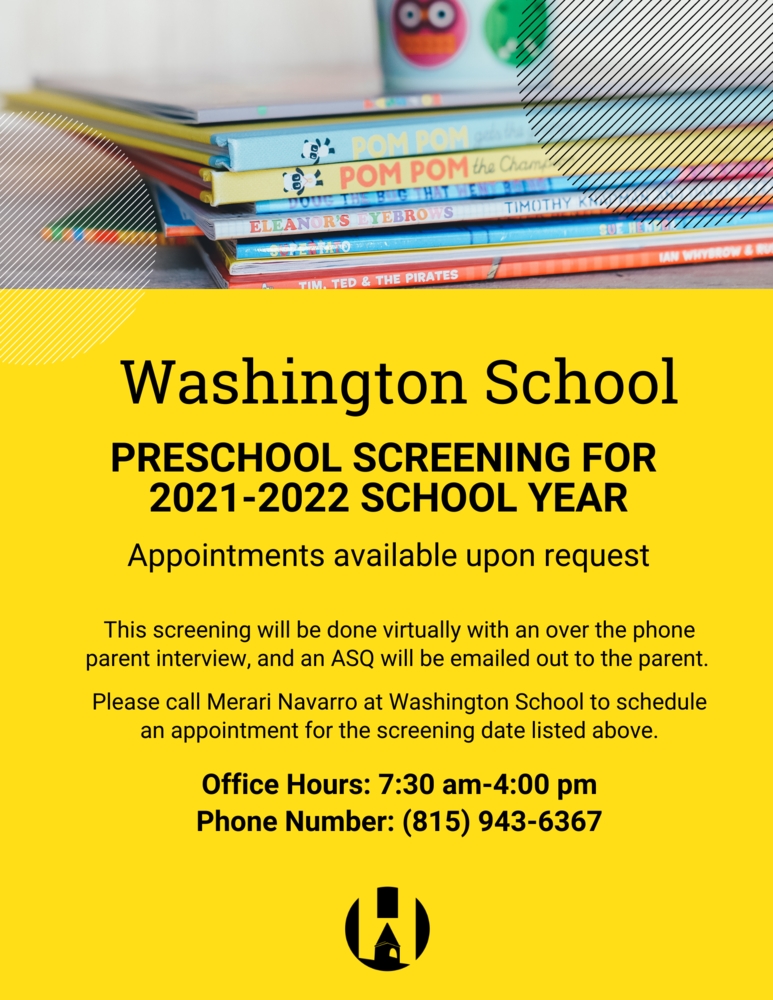 Washington School Preschool Screening