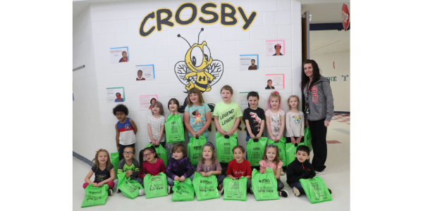 Crosby Student Earns Nick DeMarco Award From Bernie's Books | Crosby ...