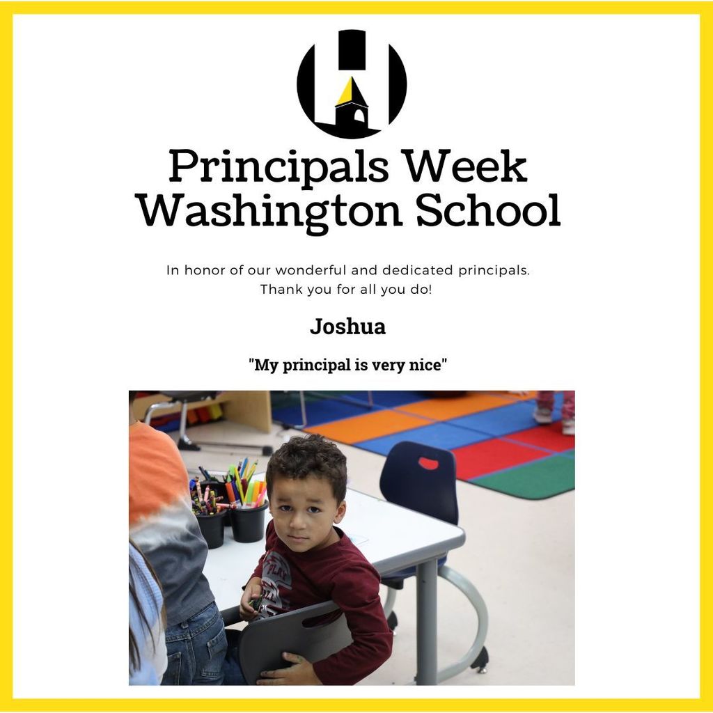 Washington Principals week