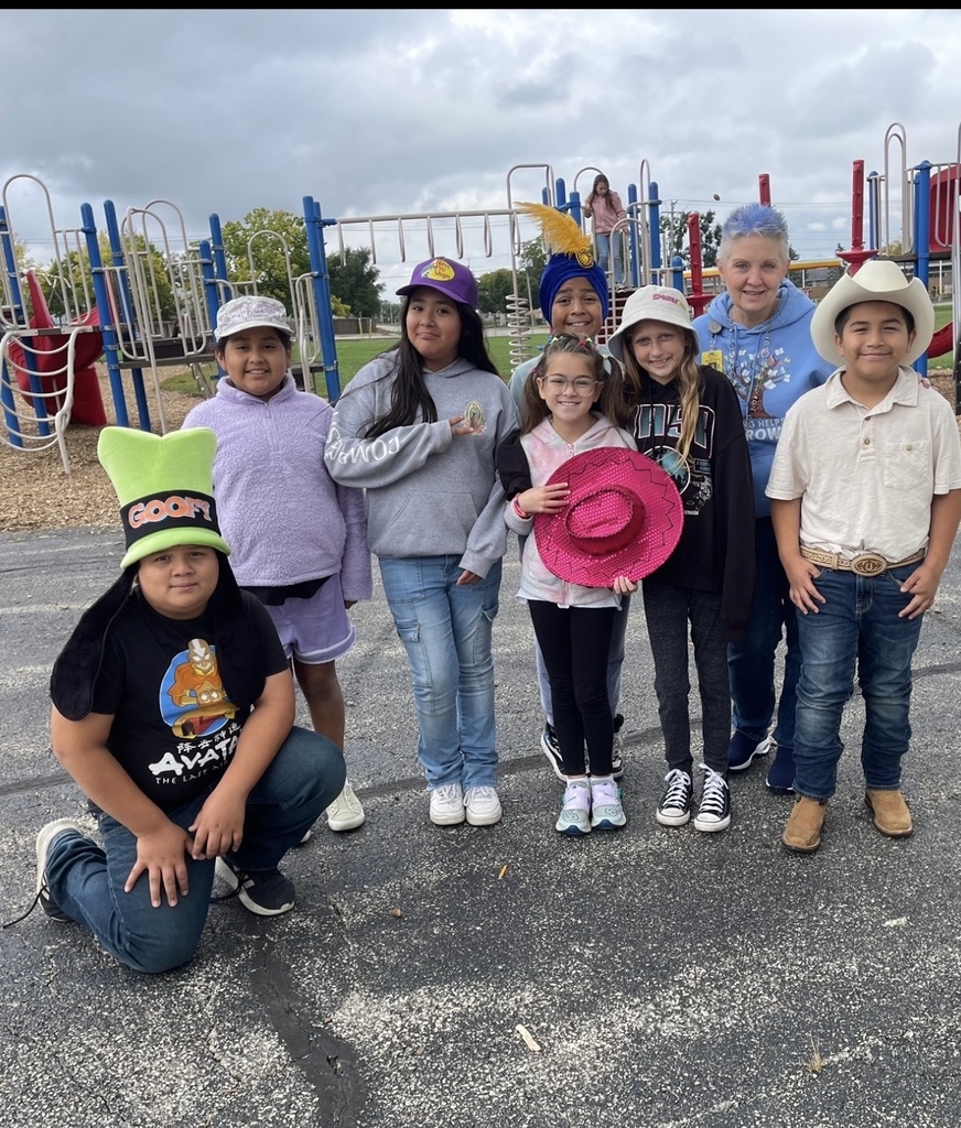 kooky hat and hair day!